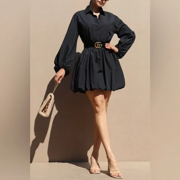 #12 Uptown Bubble Dress - Picture 2 of 5